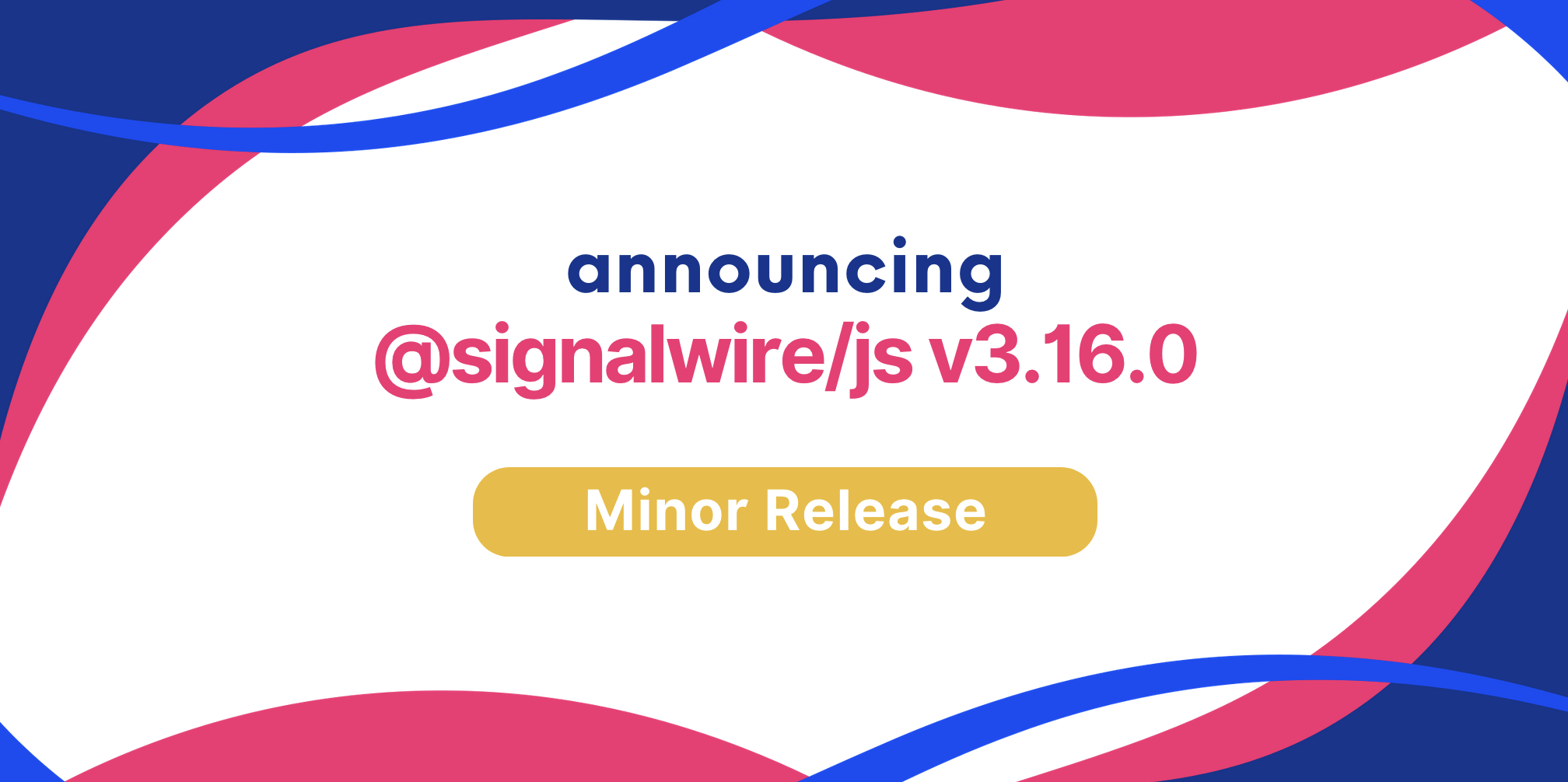 SignalWire Release Card