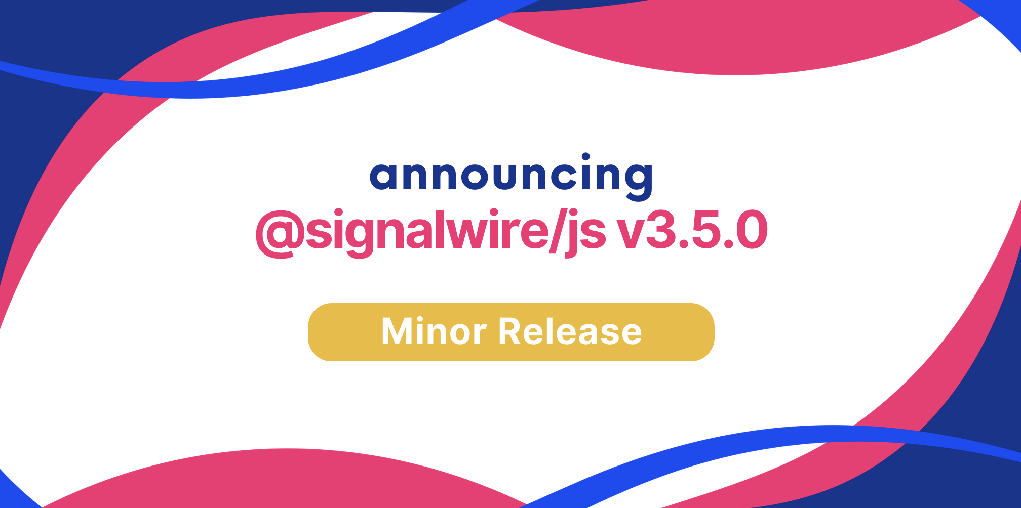 SignalWire Release Card