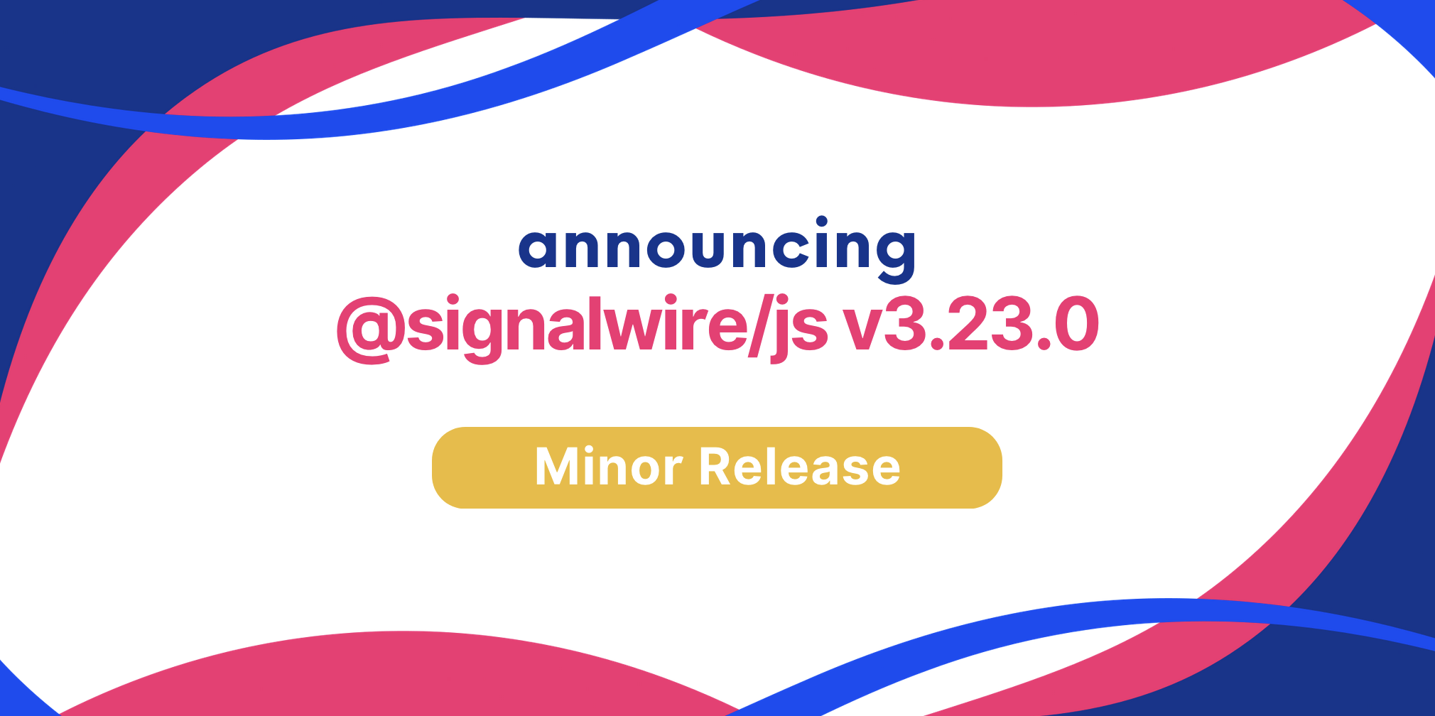 SignalWire Release Card