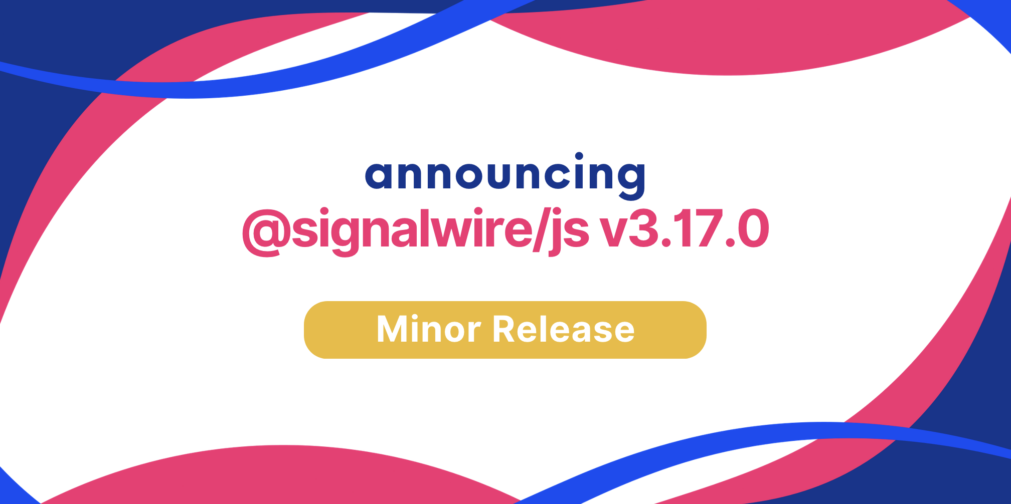 SignalWire Release Card